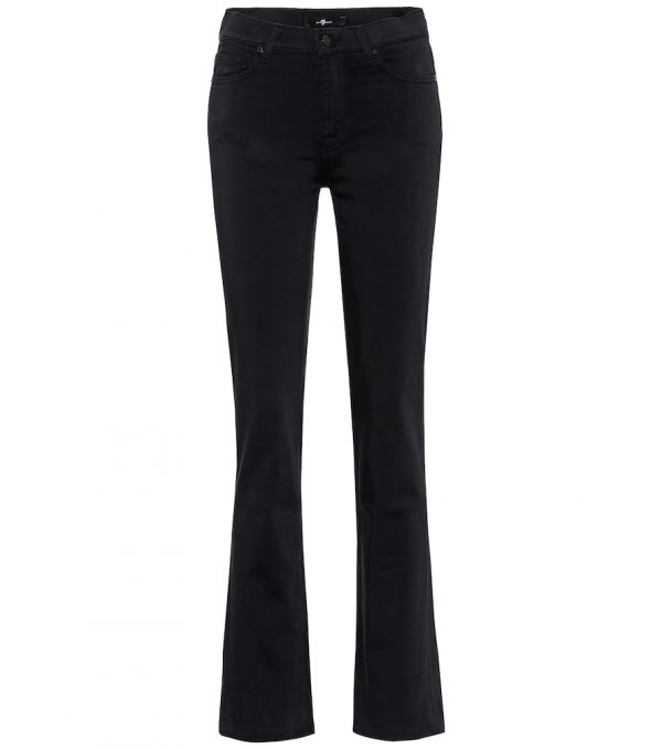 The Straight mid-rise straight jeans