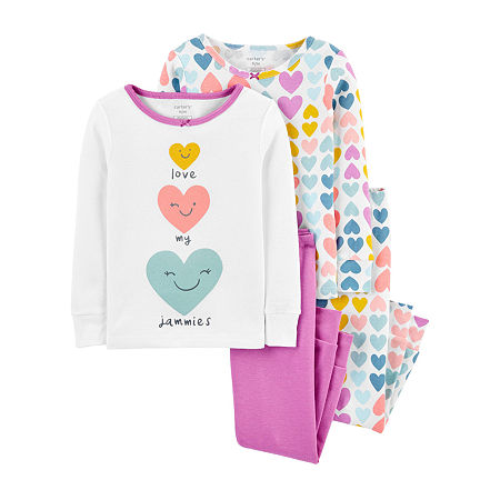 Carter's Toddler Girls 4-pc. Pajama Set, 2t , Purple